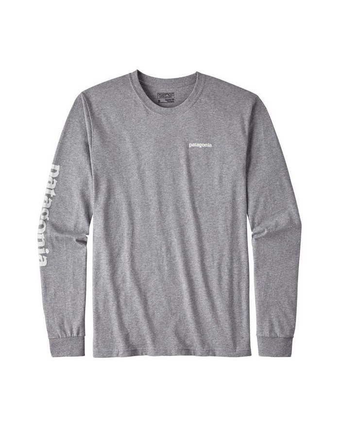 Patagonia text 2025 logo tee