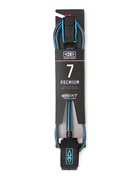 Ocean and Earth Premium XT 7ft One Piece Leash-surf-hardware-HYDRO SURF