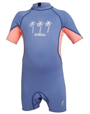 O'Neill Girls Toddler SPF50+ Spring Rash Suit Suit 2021-wetsuits-HYDRO SURF