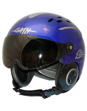 watersports helmet with visor