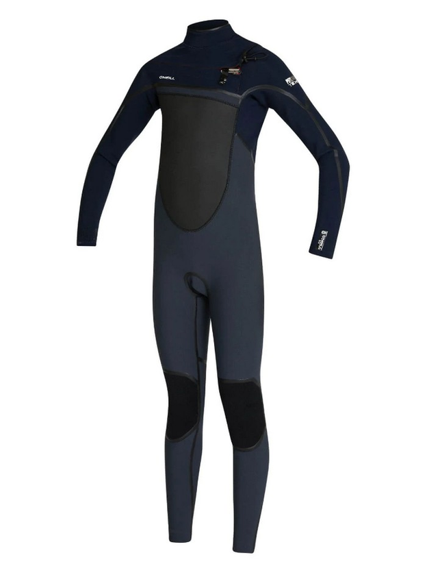 O'Neill Youth Psycho Tech Chest Zip 4x3mm Wetsuit