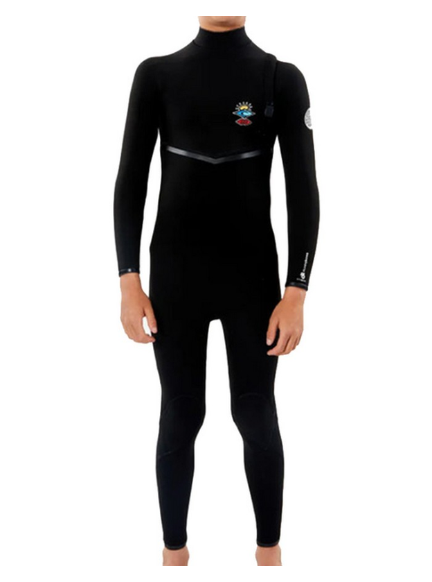 Rip Curl Junior Flashbomb 4x3mm Zip Free Wetsuit Steamer