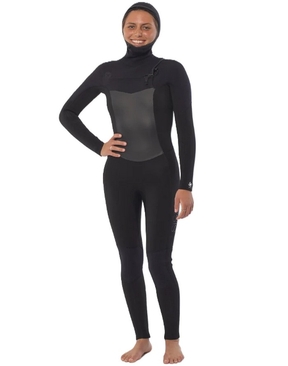 Sisstr 7 Seas 5x4mm Hooded Chest Zip Wetsuit-wetsuits-HYDRO SURF