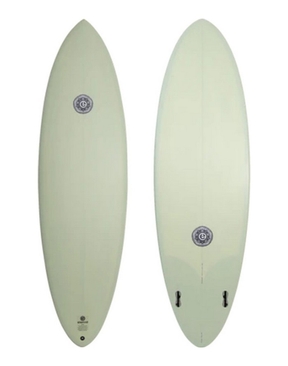  Elemnt Double Yolk Surfboard - Smoke Green-surfboards-HYDRO SURF