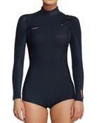 O'Neill Womens Hyperfreak Chest Zip Long Sleeve Spring Suit 2mm