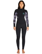 O'Neill Women's Bahia 4x3mm Chest Zip Wetsuit