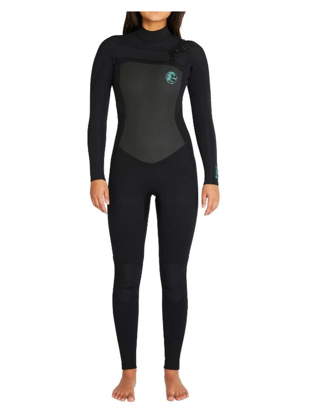 O'Neill Women's Bahia 4x3mm Chest Zip Wetsuit