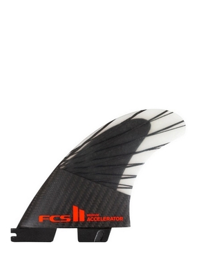 FCS II Accelerator PC Carbon Fins Tri Set-surfboard-fins-HYDRO SURF