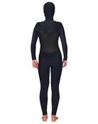 O'Neill Womens Hyper Fire X 5x4 mm Hooded Chest Zip Wetsuit