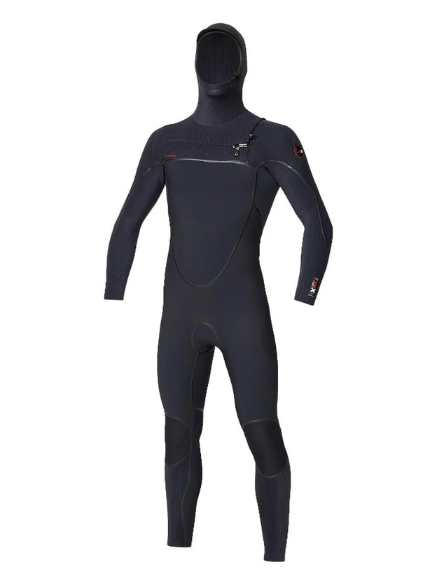 O'Neill Hyper Fire X 5x4 mm Hooded Chest Zip Wetsuit