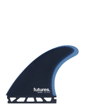 Futures Twiggy Big Wave Fiberglass Tri - Quad Set Fins-futures-fins-HYDRO SURF