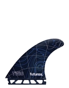 Futures Twiggy Big Wave Fiberglass Tri - Quad Set Fins