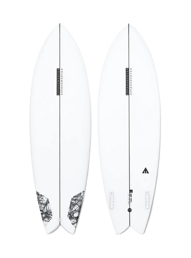 HS Hypto Krypto Twin PU Surfboard - FCSII - Hayden Shapes 