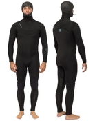 Vissla New Seas 5x4mm Hooded Chest Zip Wetsuit