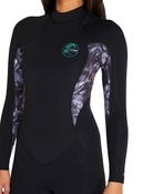 O'Neill Women's Bahia 4x3mm Wetsuit Back Zip Steamer