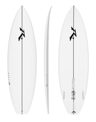 Rusty Keg Surfboard Wade Carmichael Model FCS2 Fins