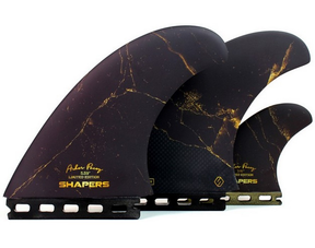 Shapers Asher Pacey 5.59 Black Gold Twin Fin - (Futures)-surfboard-fins-HYDRO SURF