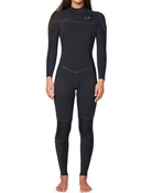 O'Neil Womens Hyper Fire X 4x3mm Chest Zip Wetsuit