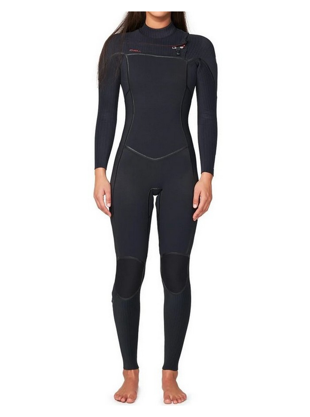 O'Neil Womens Hyper Fire X 4x3mm Chest Zip Wetsuit