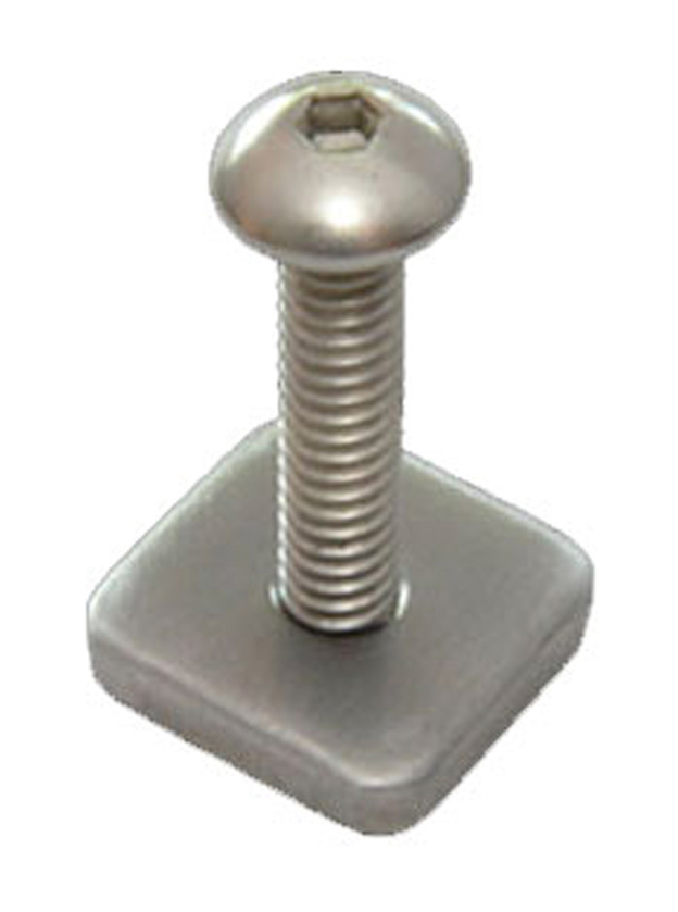 FCS Long board Screw and Plate 